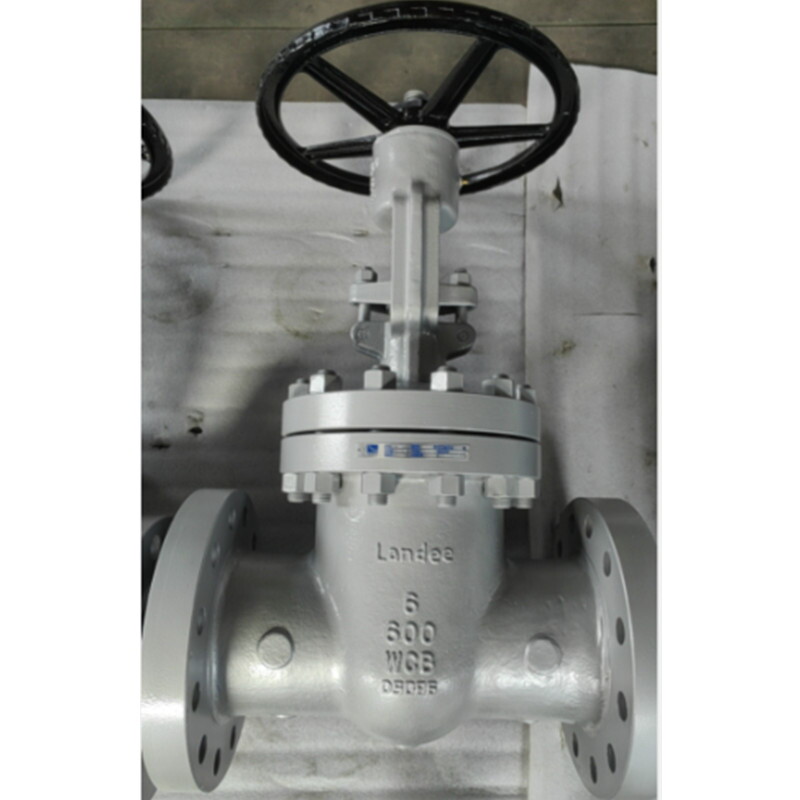 API 600 Gate Valve, 600 LB, ASTM A216 WCB, 6 Inch, RF
