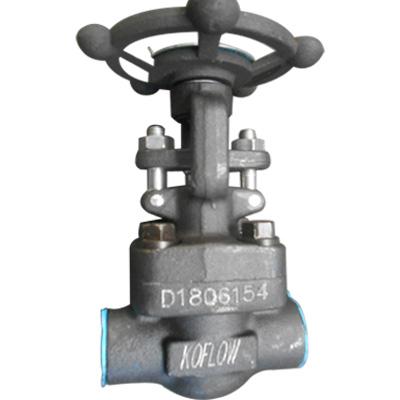 ASTM A105 Gate Valve, API 602, DN50, PN130, Solid Wedge