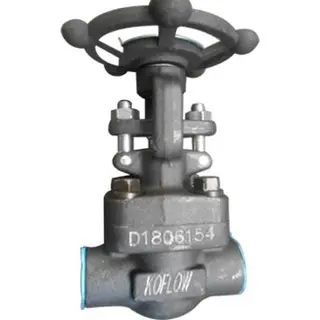 ASTM A105 Gate Valve, API 602, DN50, PN130, Solid Wedge