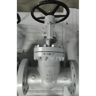 API 600 Gate Valve, 600 LB, ASTM A216 WCB, 6 Inch, RF