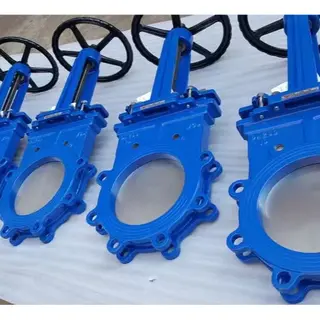 Rising Stem Knife Gate Valve, WCB, DN50-DN800, Wafer & RF