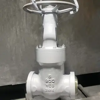 API 600 PSB Gate Valve, ASTM A216 WCB, 6 IN, Class 900 LB