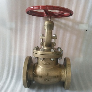 BS 1873 Alumium Bronze Globe Valve, ASTM B148 C95800, 6 Inch
