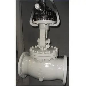 Cast Steel ASTM A216 WCB Globe Valve, BS 1873, DN200, PN20