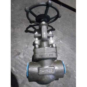 ASTM A182 F11 Globe Valve, 1IN, CL1500, BW