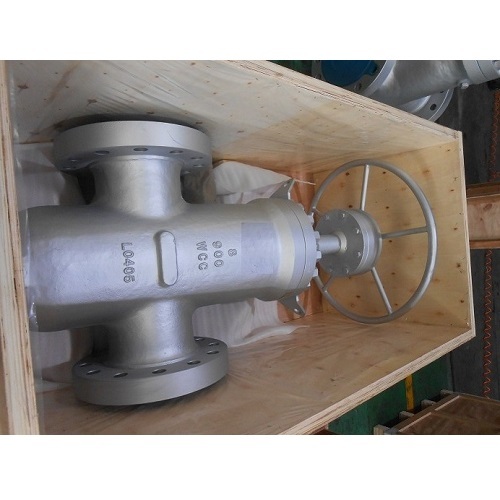 API 6D Full Bore Throttling Valve, ASTM A216 WCC, 10 Inch