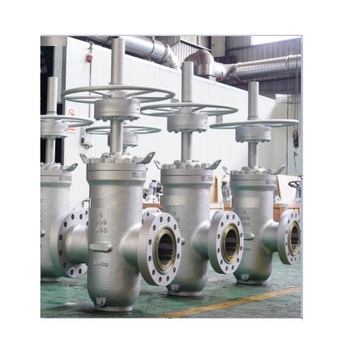 API 6D Full Bore Throttling Valve, ASTM A216 WCC, 10 Inch