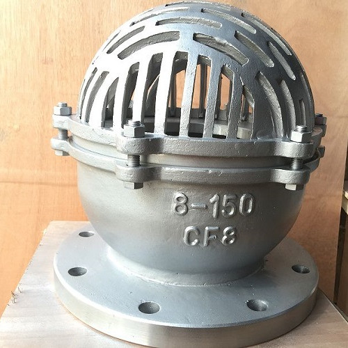 ASTM A351 CF8 Cast Steel Foot Valve, ANSI, 8 IN, 150 LB