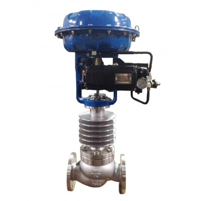 Cage Guided High Temperature Globe Control Valve, ASTM A216 WCB, PN16