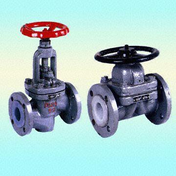 CS PTFE Lined Diaphragm Valve, Flanged Ends