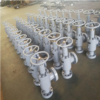 Oil and Gas Choke Valve, AISI 4130, DN80, 5000 PSI, Flanged End
