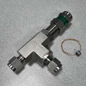 Pressure Relief Valve, SS316, 1/4 Inch