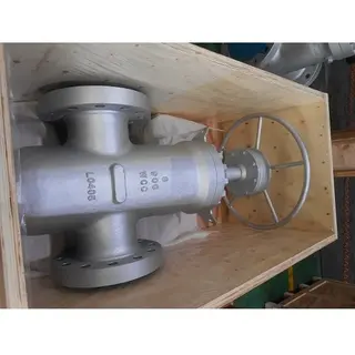 API 6D Full Bore Throttling Valve, ASTM A216 WCC, 10 Inch