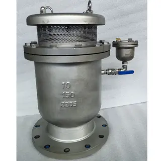 Seawater Air Release Valve, UNS S32205, 10 Inch, 150 LB
