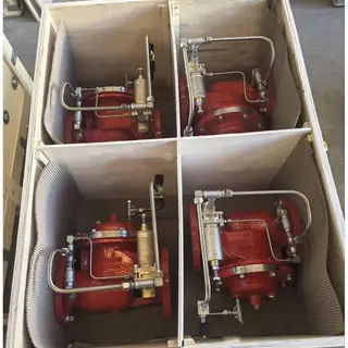 Globe Pressure Reducing Valve, A536 65-45-12, 2-1/2 IN, CL150