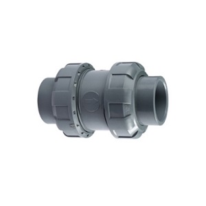 CPVC True Union Check Valve, Ball, Half Ball, 1/2 - 2 IN