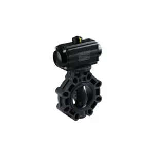 UPVC Pneumatic Butterfly Valve, 2-1/2 - 8 Inch, 150 PSI