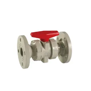 PPH True Union Ball Valve, Flanged, 1/2-4 Inch