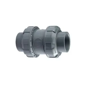 CPVC True Union Check Valve, Ball, Half Ball, 1/2 - 2 IN