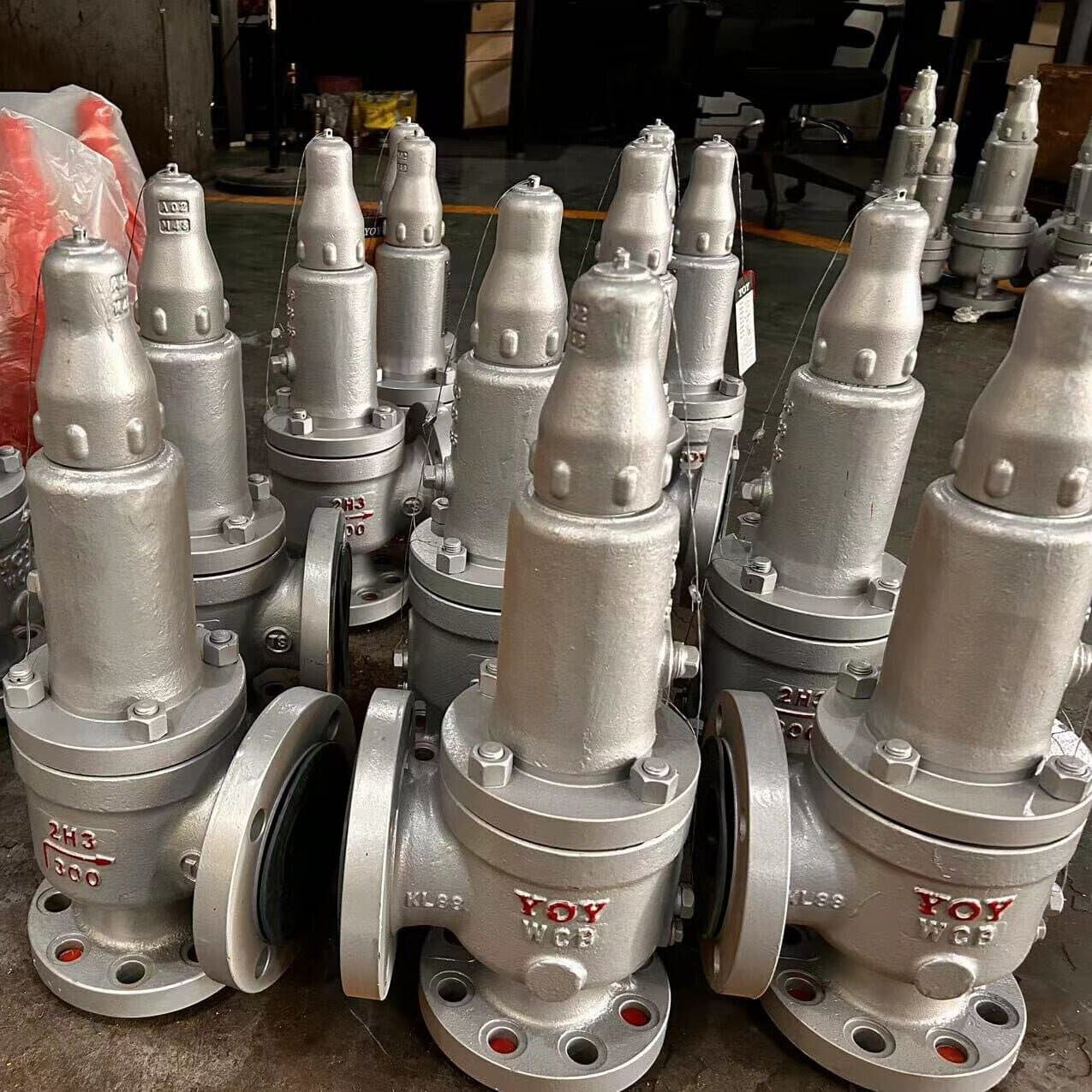 ASTM A216 WCB Pressure Safety Valve, API 526, 10 barg