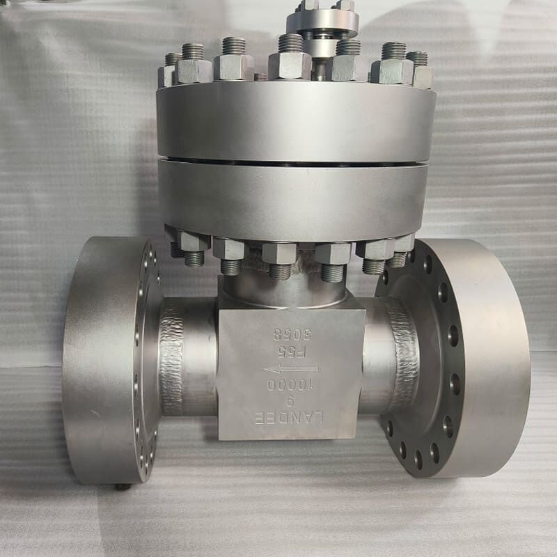 10000 PSI T Strainer, API 6A, API 598, 9 Inch, A182 F55