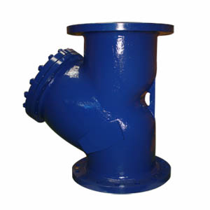 A216 WCB Y-type Pipe Strainer, DN300, PN20, Raised Face