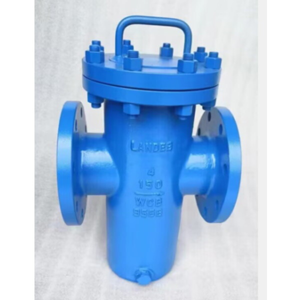 ASTM A216 WCB Basket Strainer, 4 Inch, 150 LB, SS 304 Screen