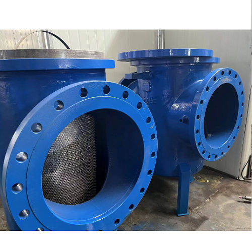 Cast Steel Basket Strainer, ASTM A216 WCB, 20IN, CL150, RF