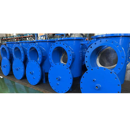 Cast Steel Basket Strainer, ASTM A216 WCB, 20IN, CL150, RF