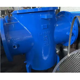 ASTM A216 WCB Basket Strainer, 24IN, CL150, DN600, PN20, RF