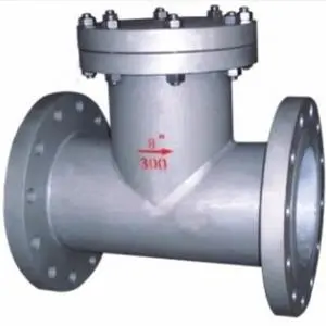 ASME B16.34 T-type Strainer, A216 WCB, SS304 Screen, DN200, PN50