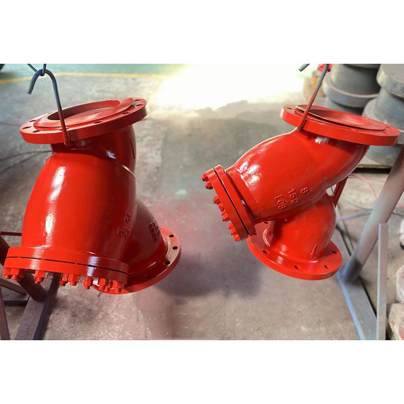 ASTM A352 LCB Y Strainer, LTCS, 8 Inch, CL150 LB, RF Flanged