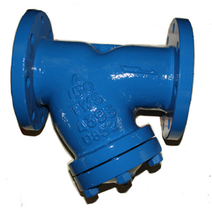 ASTM A395 Y Type Strainer, DN100, Monel Trim