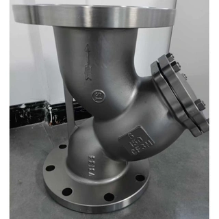ASTM A351 CF8M Y Strainers, SS, 6 Inch, 150 LB, RF Flanged
