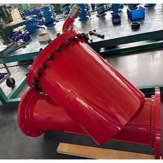 Carbon Steel Y Strainer, SS 304 Screen, DN400, PN20, Flanged