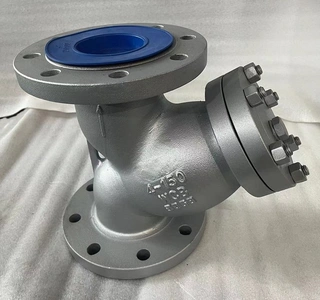 Y Pattern Pipeline Strainer, ASTM A216 WCB, 4 Inch, 150 LB