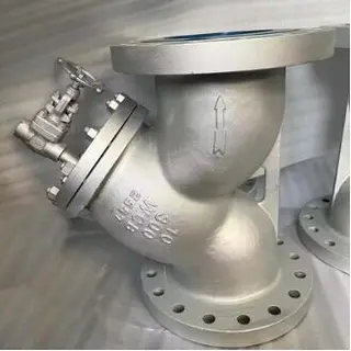 Carbon Steel Y Strainer, ASTM A216 WCB, 6 Inch, 300 LB