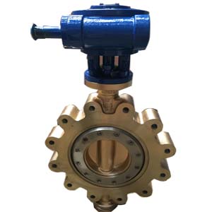 ASTM B148 Alloy 95800 Lug Butterfly Valve, 12IN, CL150