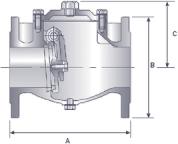 Ductile Iron Swing Check Valve