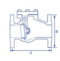 Bronze Bolted Bonnet Swing Check Valve