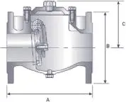 Ductile Iron Swing Check Valve