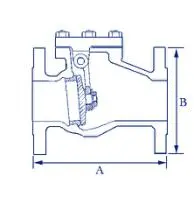 Bronze Bolted Bonnet Swing Check Valve