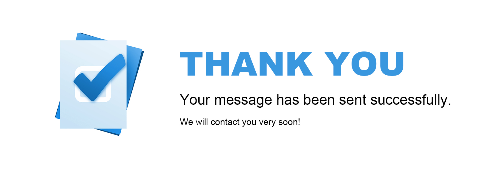 Thank You for Contacting Us