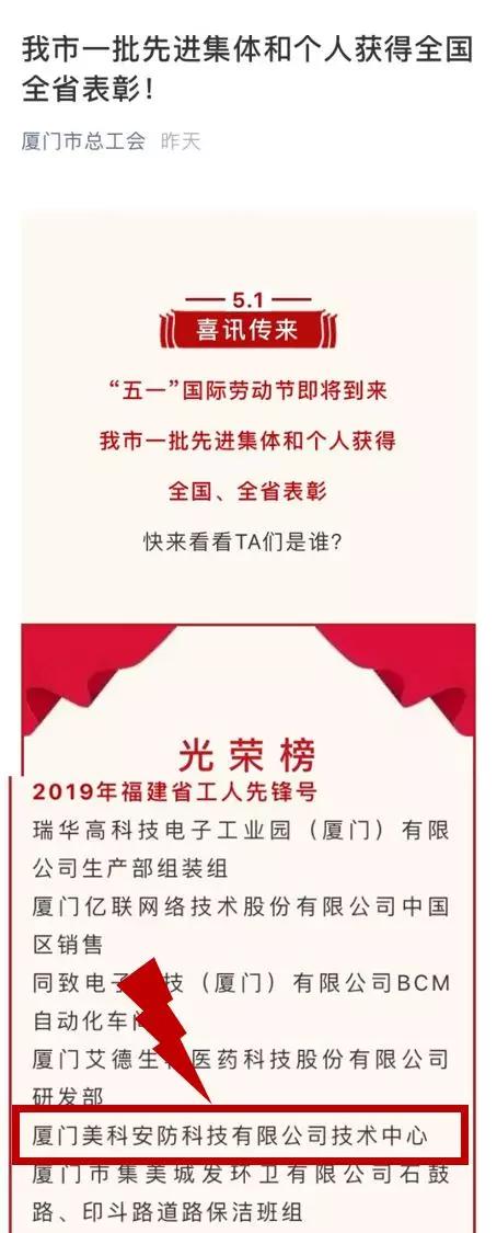 The technical center of MAKE is commended as Avant-garde Workers