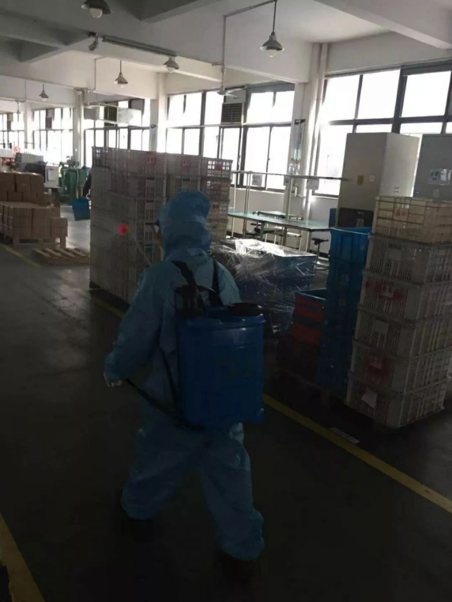 Workshop disinfection
