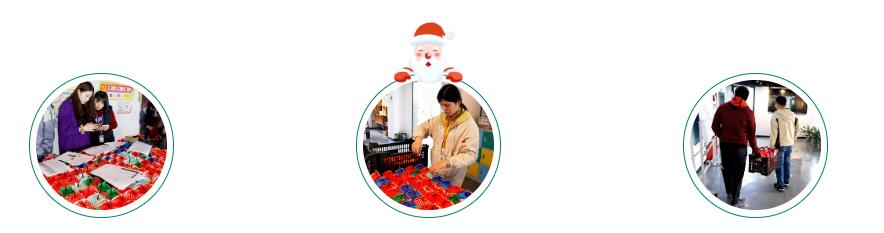 People Prepare the Gift