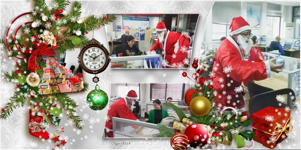 A Christmas Eve Apple from Santa Claus