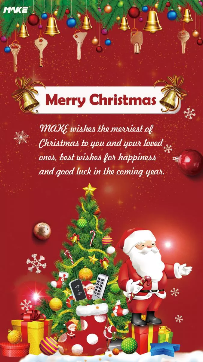Merry Christmas - MAKE wishes you the merriest of Christmases