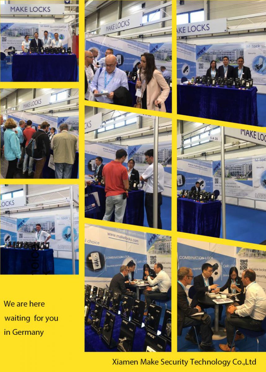 Make Locks Make Locks' Attractive RFID Lock and M-lock in German Exhibition