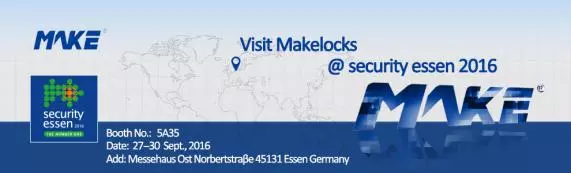 Make Locks' Attractive RFID Lock and M-lock  in German Exhibition